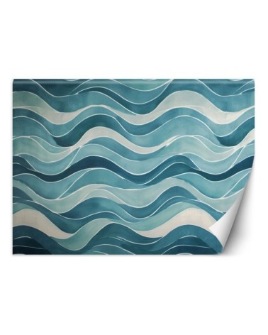 Wall mural - Sea Waves Abstraction | FEEBY