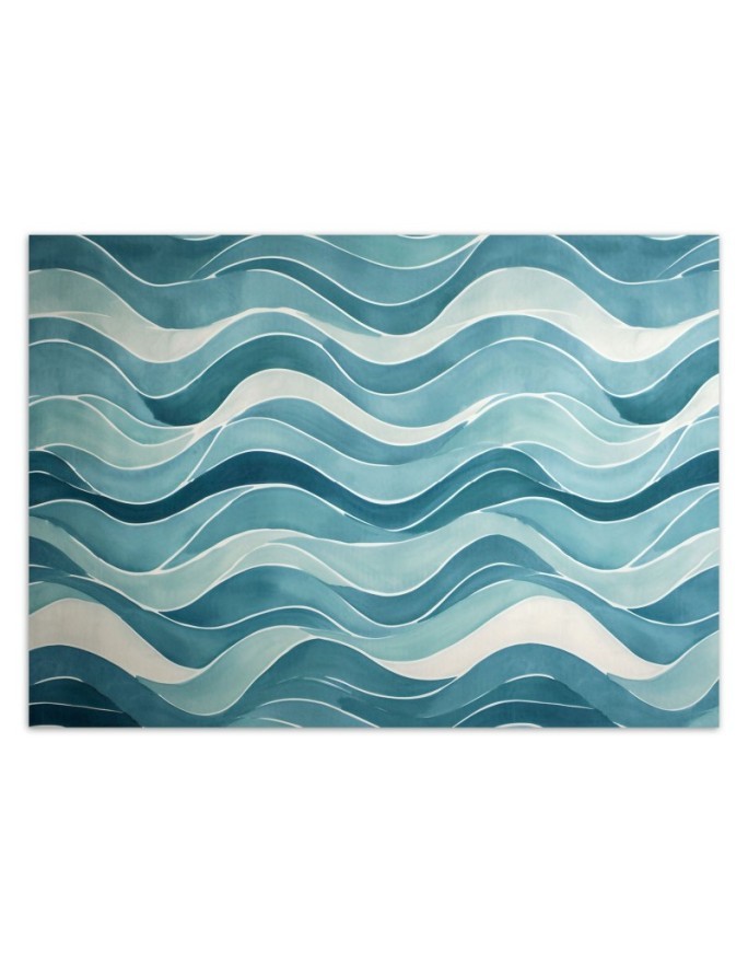 Wall mural - Sea Waves Abstraction | FEEBY