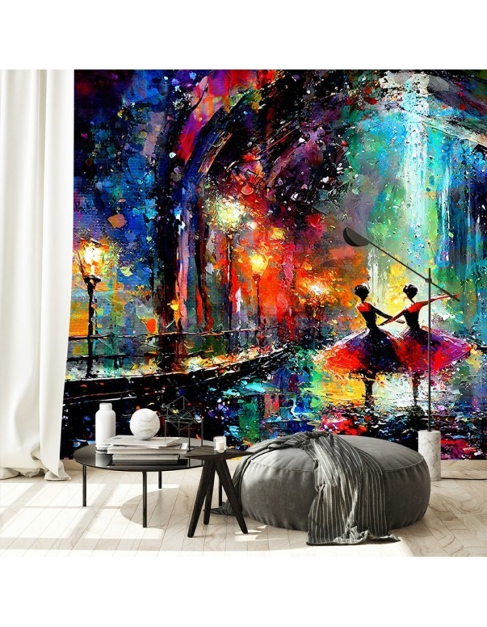 Modern wallpaper - Ballerinas Music Dance | FEEBY