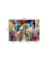 Modern wallpaper - Woman Abstraction Colorful | FEEBY