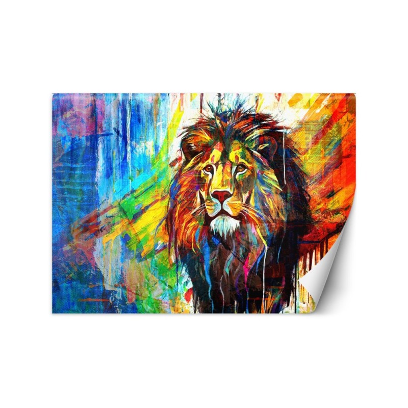 Stylish wallpaper - Lion Animals Abstraction | FEEBY
