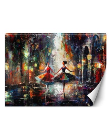 Fashionable wallpaper - Dancing ballerinas | FEEBY
