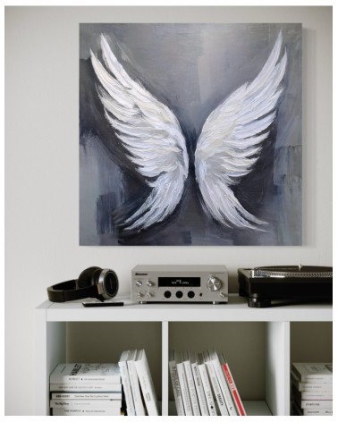 Obraz na płótnie nowoczesny - Skrzydła Retro Vintage | Feeby.pl