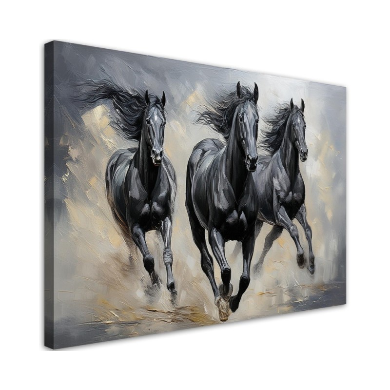 Obraz do sypialni - Galopujące Konie | Feeby.pl