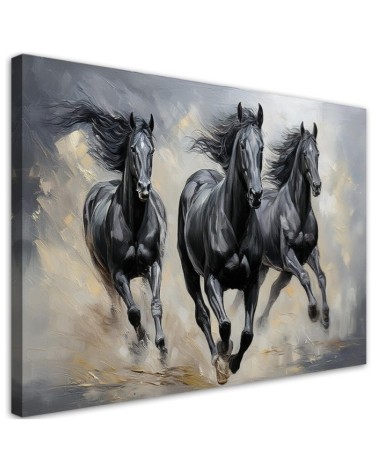 Obraz do sypialni - Galopujące Konie | Feeby.pl