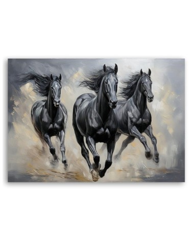 Obraz do sypialni - Galopujące Konie | Feeby.pl