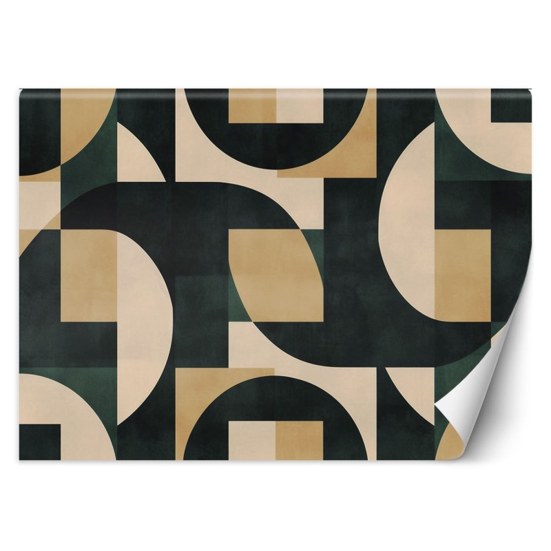 Fototapeta do sypialni - Abstrakcyjna mozaika retro | Feeby.pl