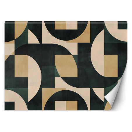 Fototapeta do sypialni - Abstrakcyjna mozaika retro | Feeby.pl