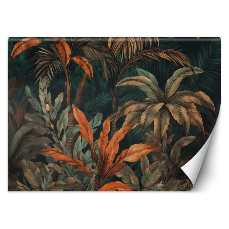Fototapete - Palmen in einer Dschungellandschaft | Feeby