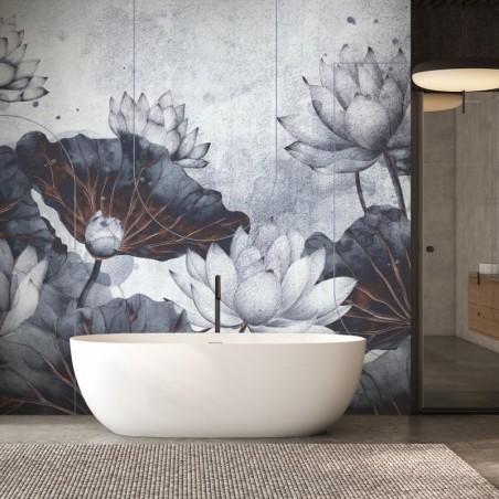 Moderne Fototapete - Blumen abstrakt konkret | Feeby