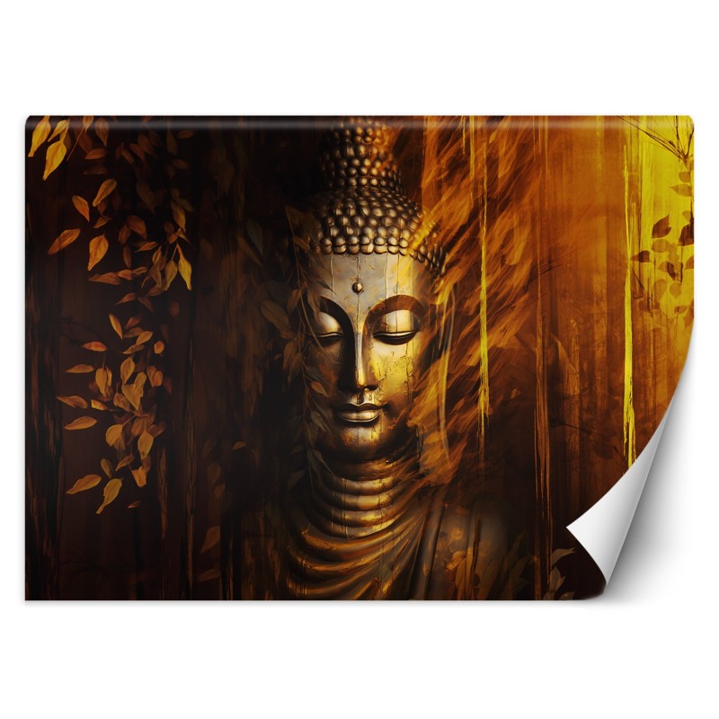 Fototapete - Goldener Buddha | Feeby