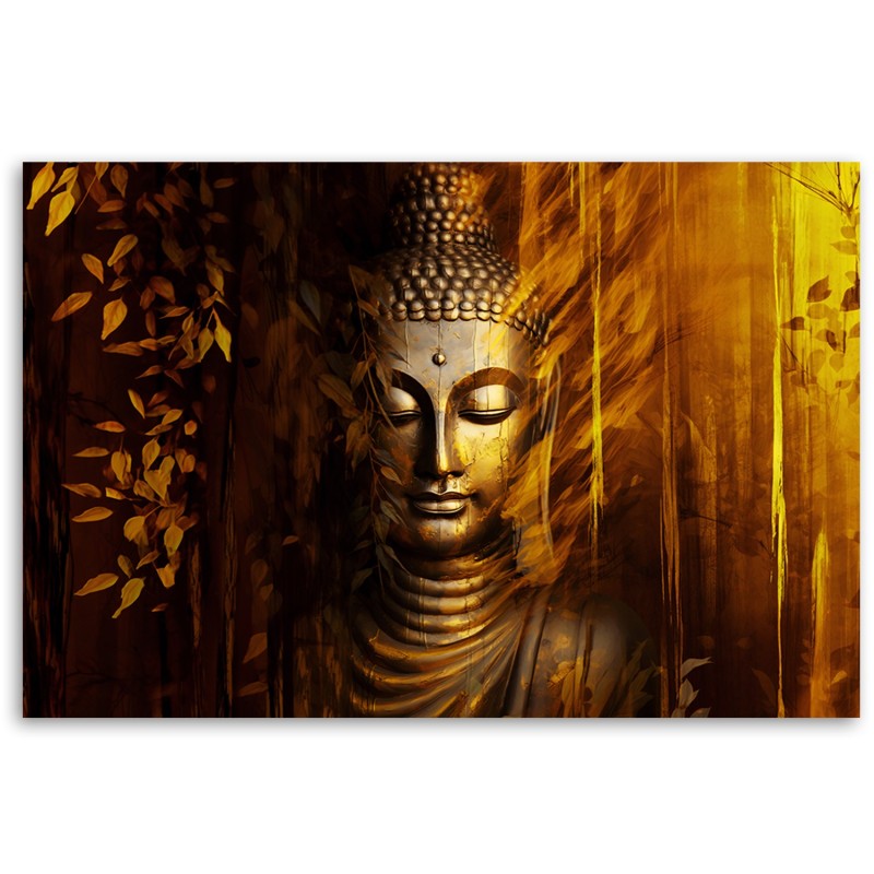 Fototapete - Goldener Buddha | Feeby
