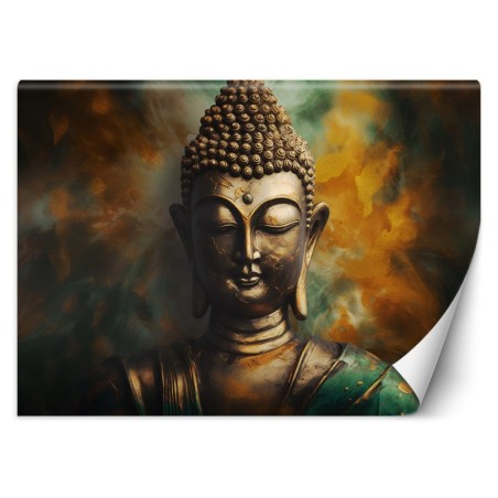 Modische Fototapete - Buddha-Statue Abstraktion | Feeby