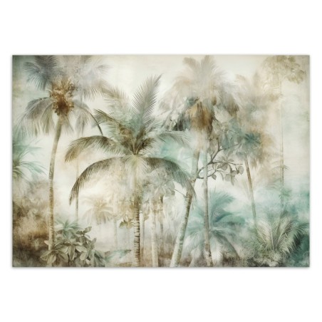 Fototapeta do salonu - Tropikalne palmy vintage | FEEBY