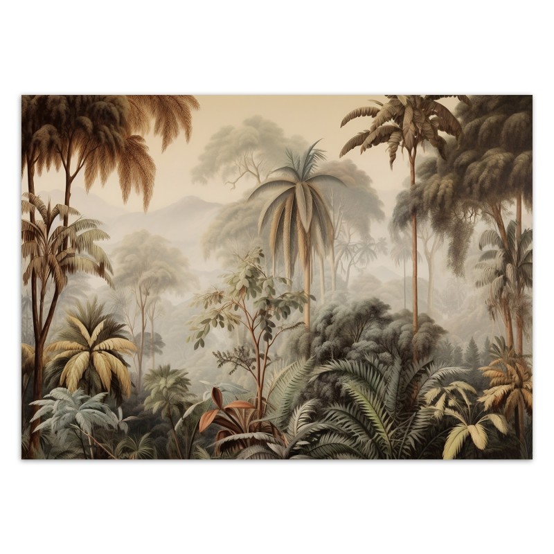 Fototapete - Tropischer Wald | Feeby