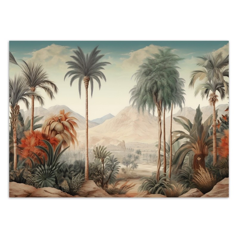 Fototapete - Tropische Landschaft | Feeby