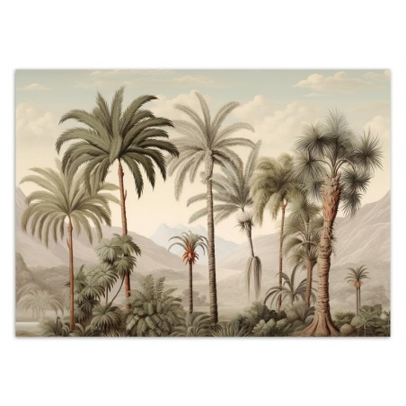 Moderne Fototapete - Tropische Pflanzen | Feeby