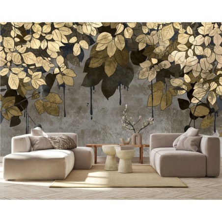 Fototapete - Blattgold | Feeby