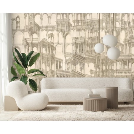 Moderne Fototapete - Säulen Architektur Abstraktion | Feeby