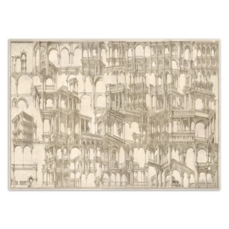 Moderne Fototapete - Säulen Architektur Abstraktion | Feeby