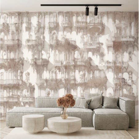 Modische Fototapete - Gebäude Architektur abstrakt | Feeby