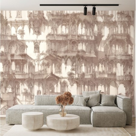 Fototapete - Säulen Architektur Abstraktion | Feeby