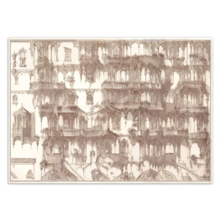 Fototapete - Säulen Architektur Abstraktion | Feeby