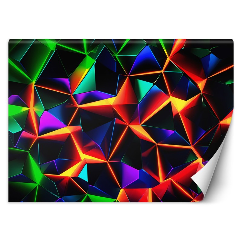 Moderne Fototapete - Geometrische Abstraktion 3D | Feeby