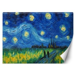 Fototapete - Sternenklare Nacht - V. van Gogh | Feeby