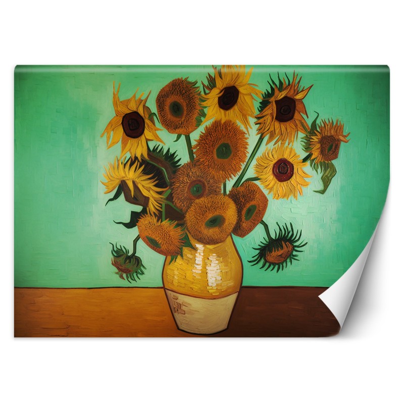 Fototapete - Sonnenblumen - V. van Gogh | Feeby