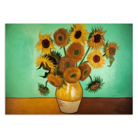 Fototapete - Sonnenblumen - V. van Gogh | Feeby