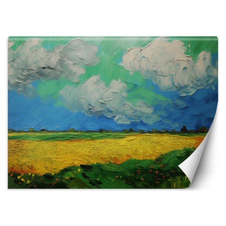 Fototapete - Weizenfeld - V. van Gogh | Feeby