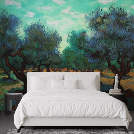 Fototapeta reprodukcje artystów - Gaj oliwny - V. van Gogh | FEEBY