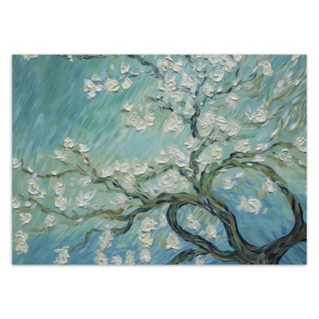 Fototapeta do salonu - Kwitnący migdałowiec - V. van Gogh | FEEBY