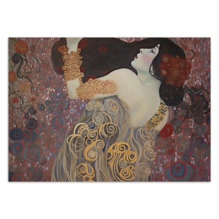 Fototapete - Abstraktion mit Frau - G. Klimt | Feeby