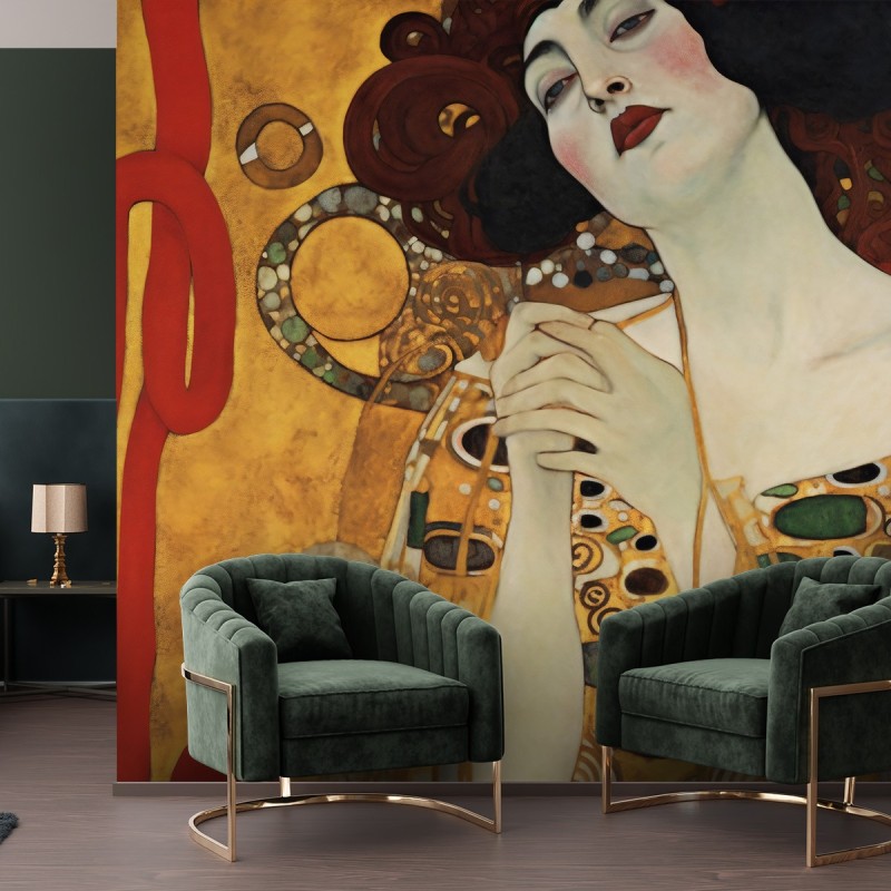 Fototapeta na ścianę - Piękna kobieta - G. Klimt | FEEBY