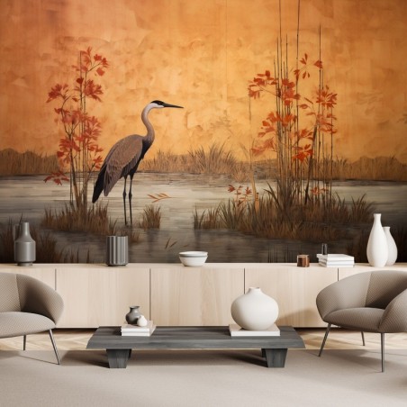 Fototapeta Orientalny żuraw