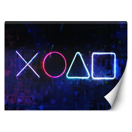 Stilvolle Fototapete - Knöpfe für den Controller | Feeby