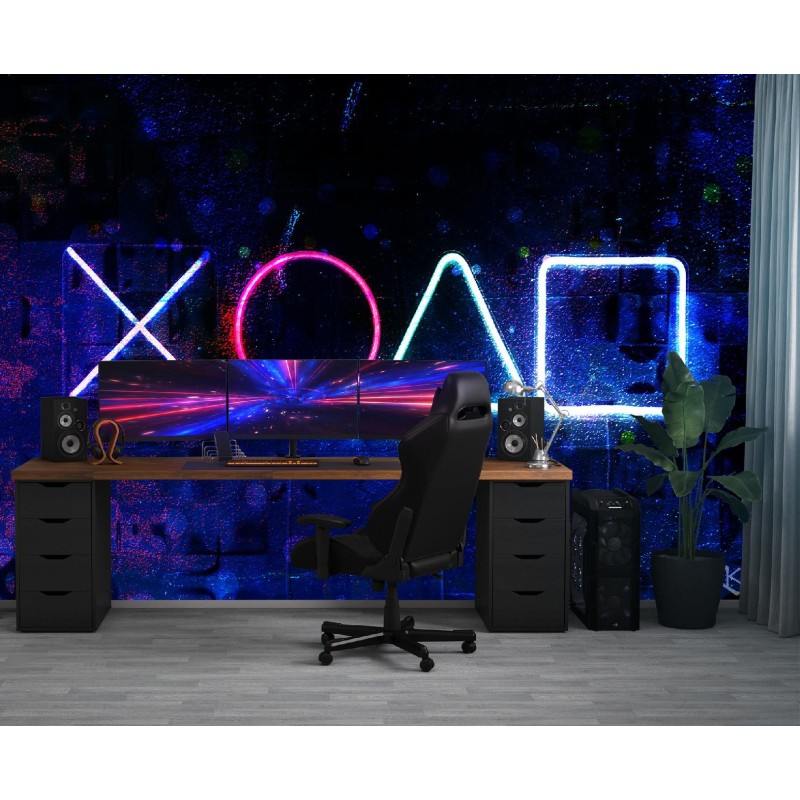 Stilvolle Fototapete - Knöpfe für den Controller | Feeby