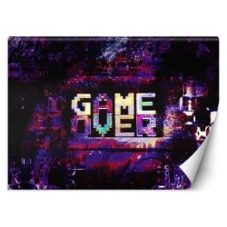 Fototapete - Abstrakter Schriftzug Game Over | Feeby
