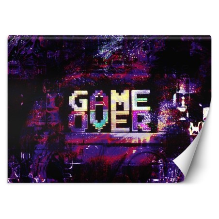 Fototapete - Abstrakter Schriftzug Game Over | Feeby
