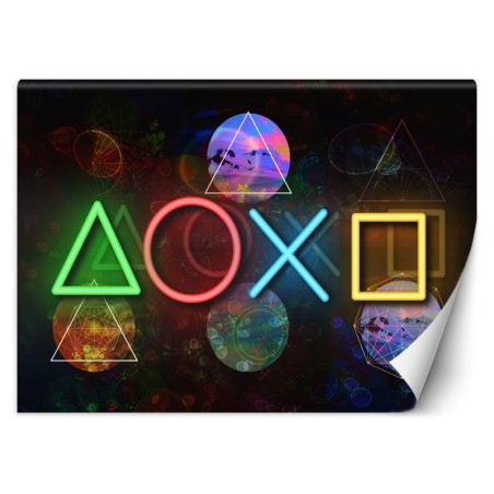 Fototapete - für das Zimmer des Spielers Spielkonsole | Feeby