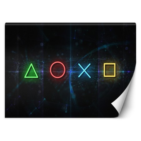 Fototapete - Schaltflächen für den Controller | Feeby