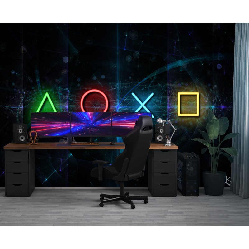 Fototapete - Schaltflächen für den Controller | Feeby