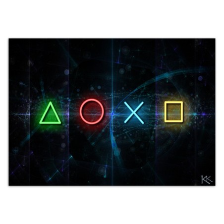 Fototapete - Schaltflächen für den Controller | Feeby