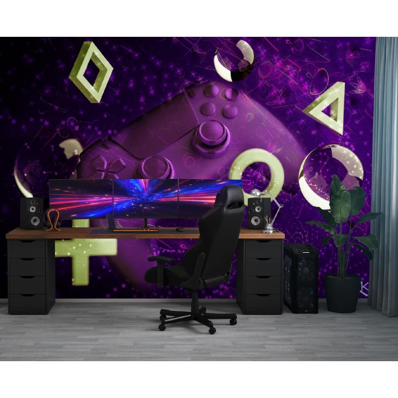 Stilvolle Fototapete - Spielkonsole | Feeby