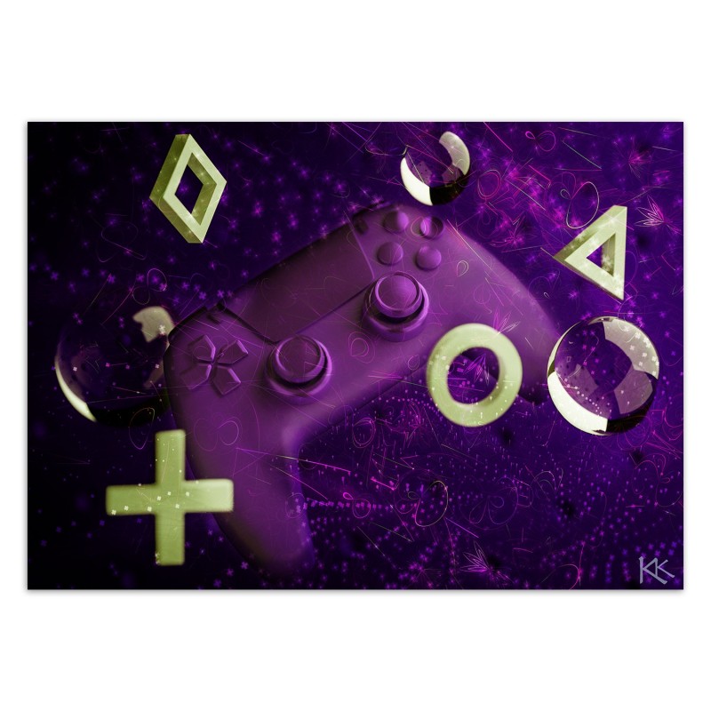 Stilvolle Fototapete - Spielkonsole | Feeby