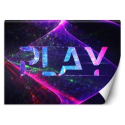 Fototapete - Spielbeschriftung abstrakte Symbole für den Spielerraum | Feeby