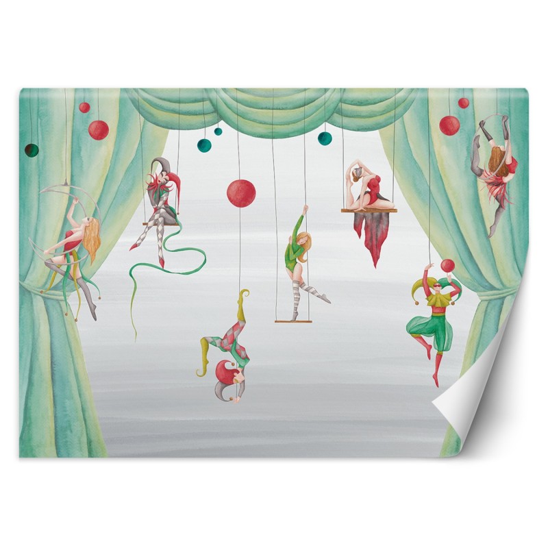 Stilvolle Fototapete - Zirkusakrobat | Feeby