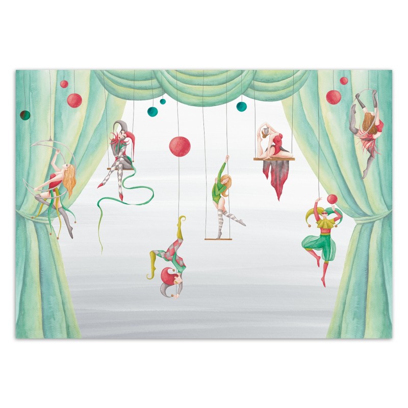 Stilvolle Fototapete - Zirkusakrobat | Feeby